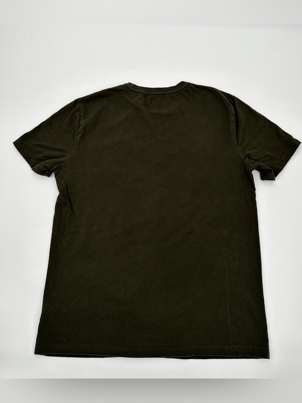 Polo Ralph Lauren Olive Green Camo Script Logo Graphic T Shirt Men's M - Picture 3 of 5